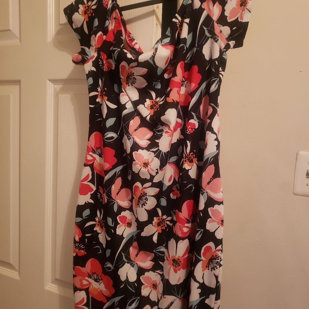 Shein Floral Dress - 2x